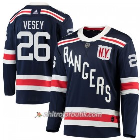 Män Ishockey New York Rangers Tröja Jimmy Vesey 26 2018 Winter Classic Adidas Marinblå Authentic